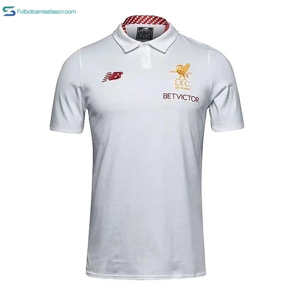 Polo Liverpool 2017/18 Blanco